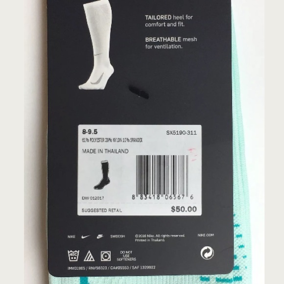 NWT Nike elite compression running sock - Picture 3 of 4